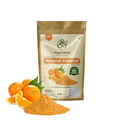 Prayod Herbal Orange Peel Powder for Face & Skin Care, 100% Organic, Chemical-Free, 200g