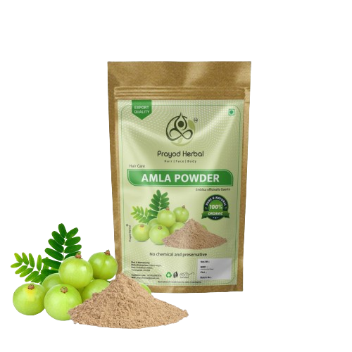 Prayod Herbal Organic Amla Powder for Hair Care, 100% Natural, Chemical-Free 200 g