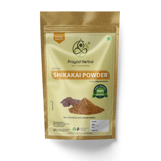 Prayod Herbal Shikakai Powder, 100% Organic Hair Care, Chemical and Preservative Free